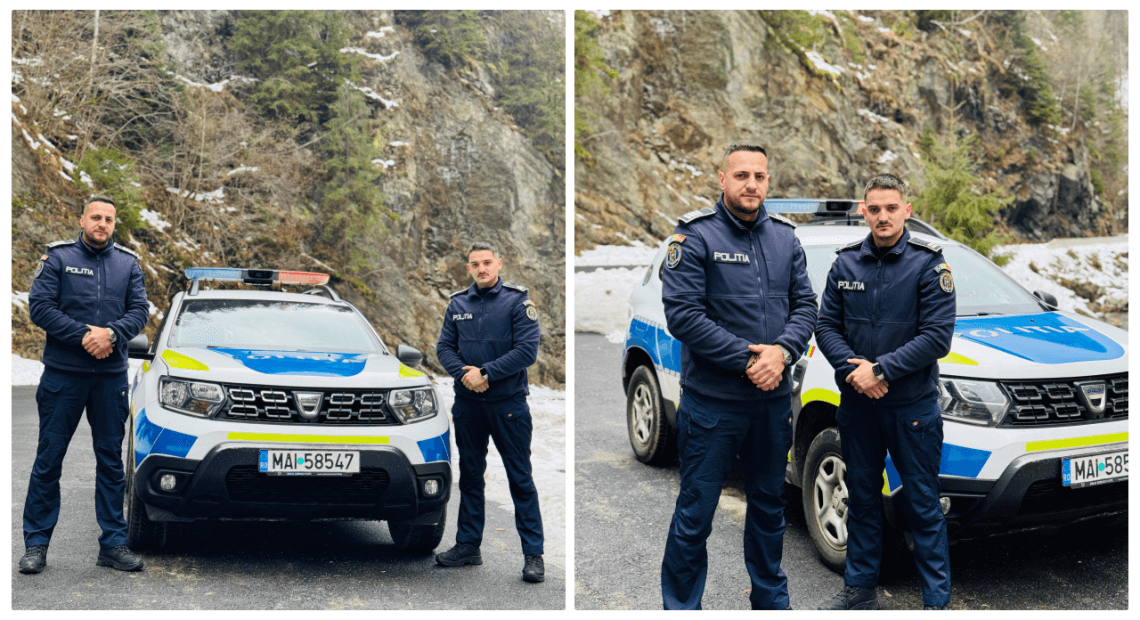 Gestul eroic al polițiștilor din Petrila, Hunedoara: Viața unui tânăr de 23 de ani, salvată în ultima clipă - FOTO