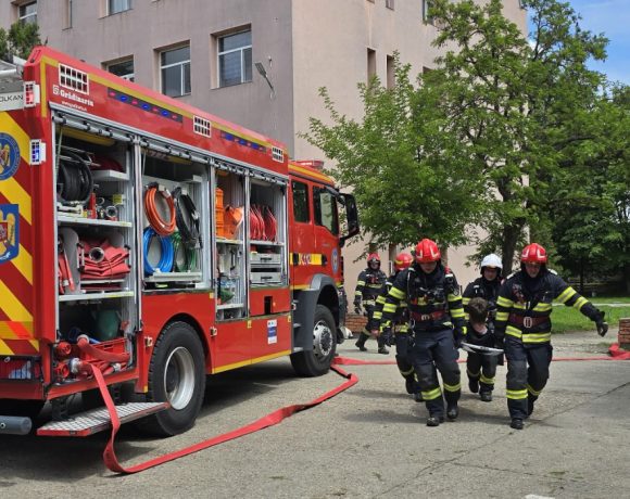 Exercițiu cu activarea Planului Roșu de Intervenție în orașul Șimleu Silvaniei - FOTO