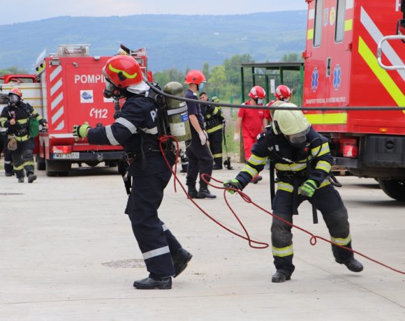 Exercițiu de amploare pentru simularea unui accident chimic la Miercurea-Ciuc, Harghita