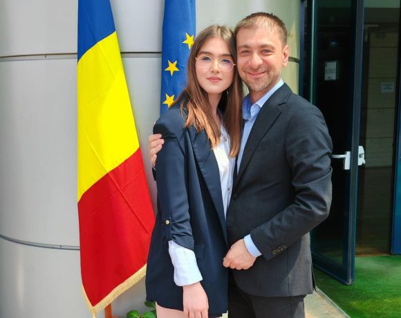 Fiica ”greului” Zetea, ”regele” Maramureșului, a absolvit liceul: ”Îți voi fi mereu alături, din umbră sau la pas cu tine”