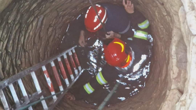 O bunicuță a căzut într-o fântână în Harghita