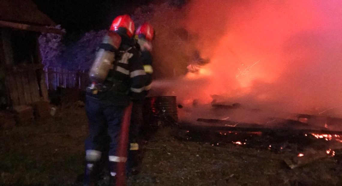 Incendiu în Cărbunelu de Jos, Alba!