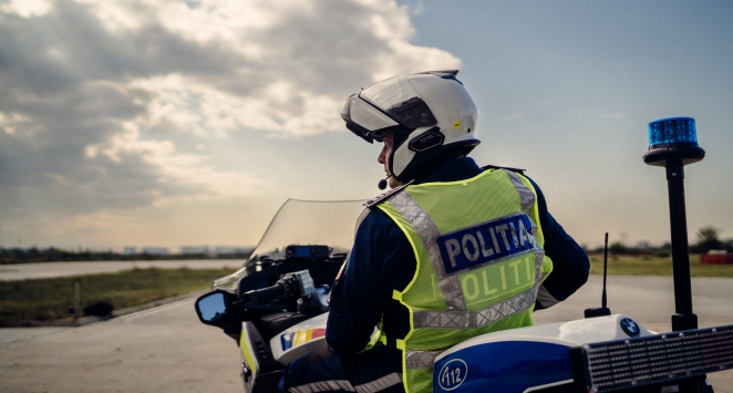 Maramureș - Prezență activă a polițiștilor din Borșa pe drumurile publice, în cadrul acțiunii BLOCADA