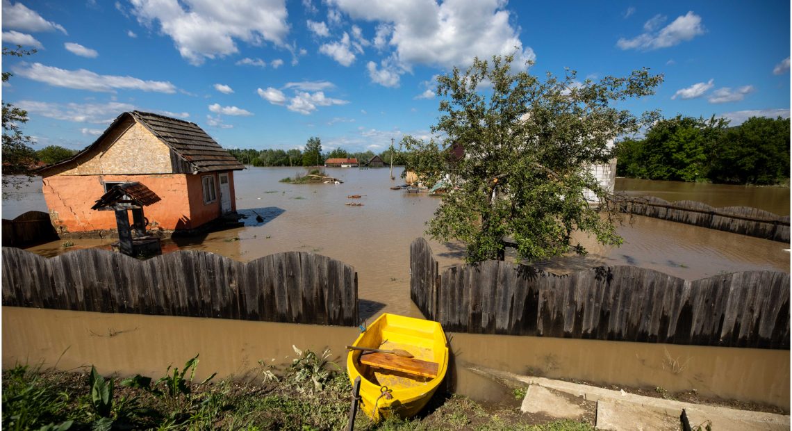 Polderele - soluţia propusă de autorităţile din Covasna pentru prevenirea inundaţiilor