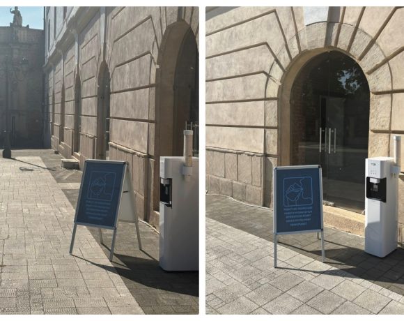 Punct de hidratare la Alba Iulia, în Cetatea Alba Carolina: Consiliul Județean oferă apă localnicilor și turiștilor în zilele toride