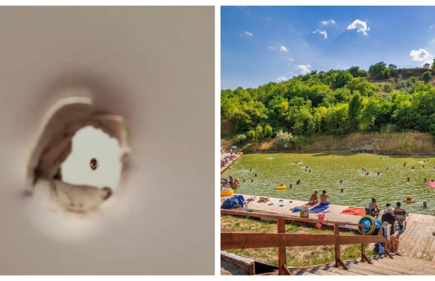 Perverși în cabinele de la Băile Cojocna. Turistă: „Sper ca administrația să ia măsuri” - FOTO