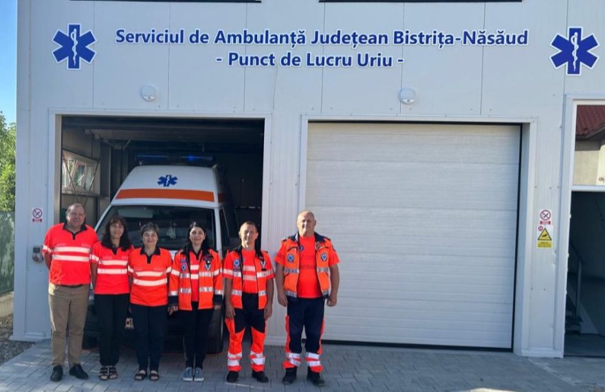 Bistrița-Năsăud - S-a deschis un punct de lucru al Ambulanței la Uriu - FOTO