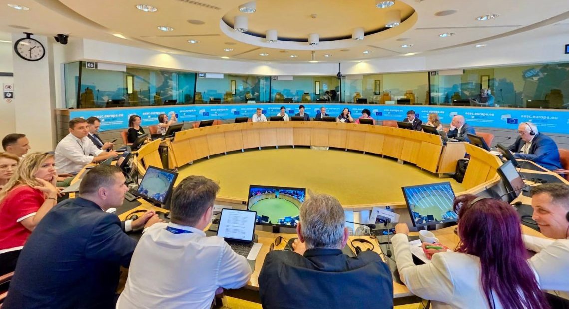 Daniel Tămaș, vicepreședintele Consiliului Județean Bistrița-Năsăud, prezent la Comitetul European al Regiunilor