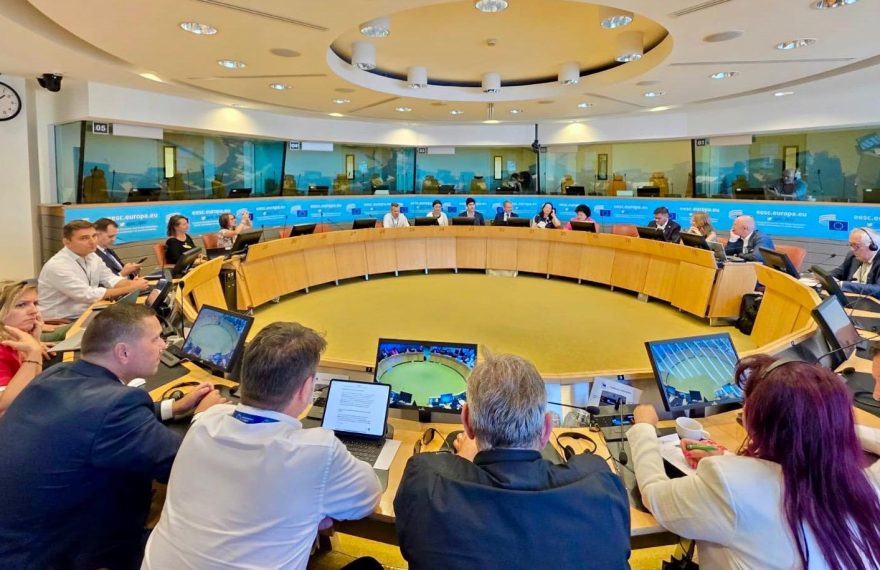 Daniel Tămaș, vicepreședintele Consiliului Județean Bistrița-Năsăud, prezent la Comitetul European al Regiunilor