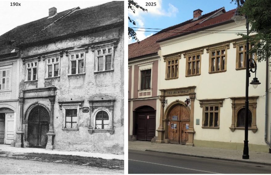 Casa Argintarului - Bijuterie arhitecturală a Bistriței, redescoperită în detalii rare