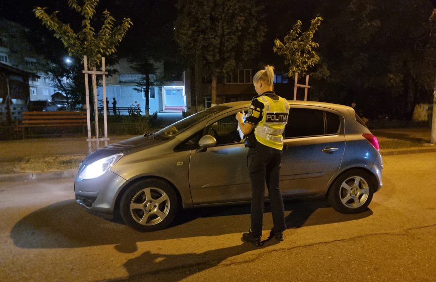 Razie de noapte în Baia Mare: peste 60 de mașini controlate, 18 amenzi aplicate și un șofer cercetat penal