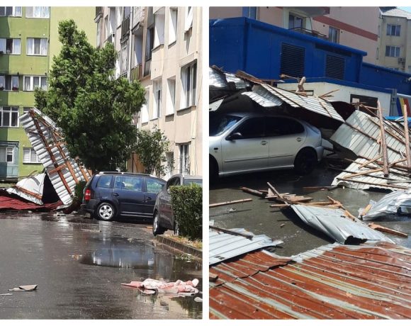 COD ROȘU de vijelii puternice în județul Hunedoara - rafale de până la 110 km/h așteptate în această după-amiază