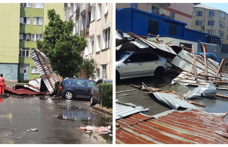 COD ROȘU de vijelii puternice în județul Hunedoara - rafale de până la 110 km/h așteptate în această după-amiază