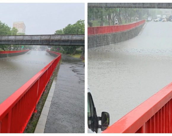 Pasaje închise și străzi inundate! Satu Mare e un mare LAC, după ploile torențiale - VIDEO