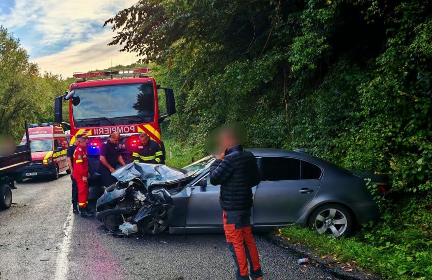 Cum s-a produs accidentul de la Cepari, Bistrița-Năsăud! Șoferul are 20 de ani
