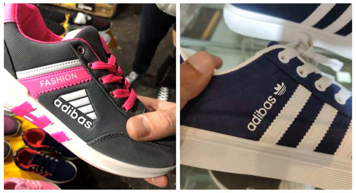 Încălțăminte contrafăcută de peste 27.000 de lei, confiscată la Sfântu Gheorghe