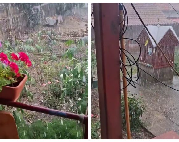 Grindina a făcut ravagii în unele zone din Alba! Imagini cu prăpădul din Boz - VIDEO