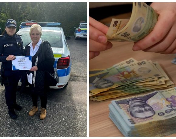 Lecție de corectitudine la Sighetu Marmației: O femeie a returnat o sumă de bani găsită pe stradă