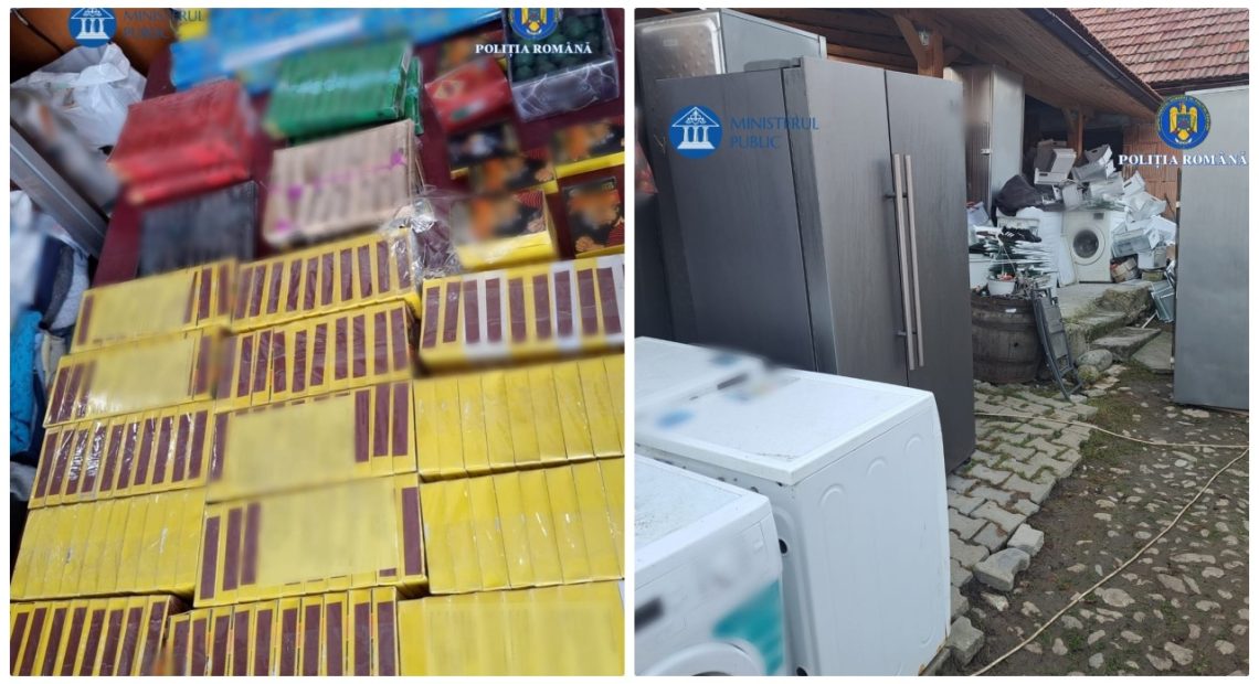 Operațiunea „Jupiter” la Sibiu: Percheziții, rețineri și descoperiri de contrabandă și deșeuri periculoase - VIDEO