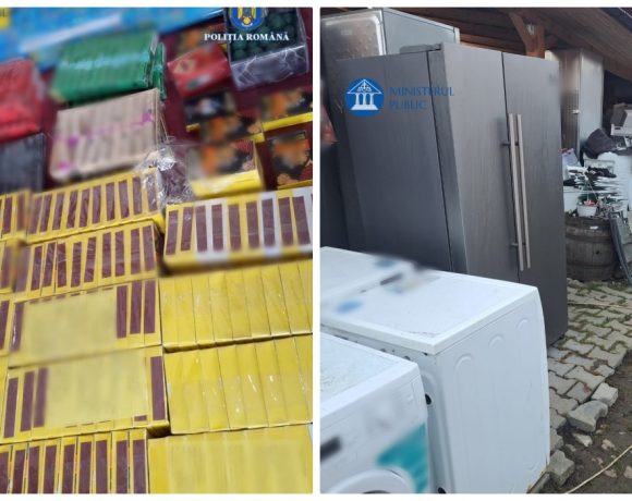 Operațiunea „Jupiter” la Sibiu: Percheziții, rețineri și descoperiri de contrabandă și deșeuri periculoase - VIDEO