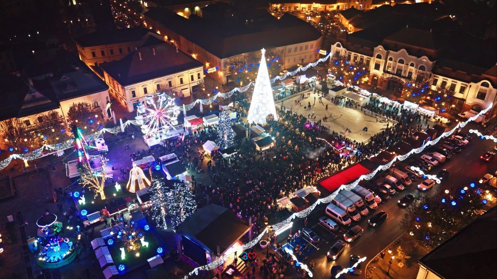 Program colinde în Baia Mare, în weekendul 5 - 7 decembrie. Magia Crăciunului pune stăpânire pe oraș