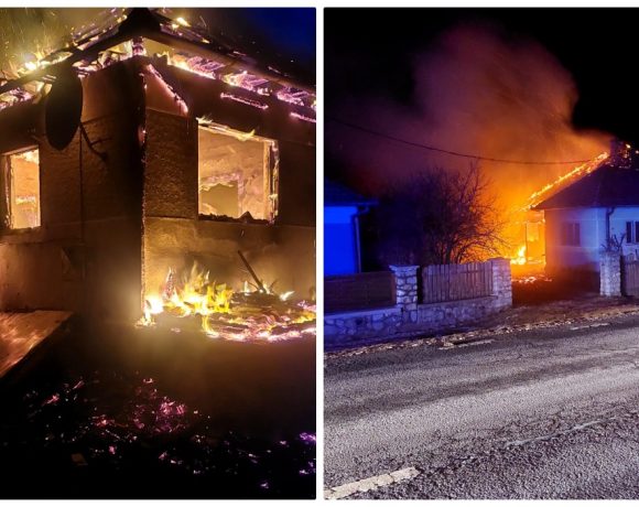 Incendiu catastrofal după Crăciun în Izvoru Mureșului! S-a stins din viață un înger de femeie