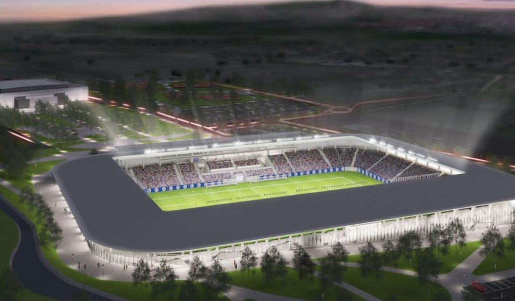 Anunț oficial: Se construiește un nou stadion de 62 de milioane de euro la Bistrița - FOTO