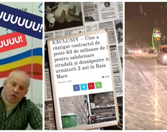 ”Doru, Doru, Doru, ce faci primare, unde ești?” - Baia Mare plătește 12 milioane de euro pe o deszăpezire care lipsește