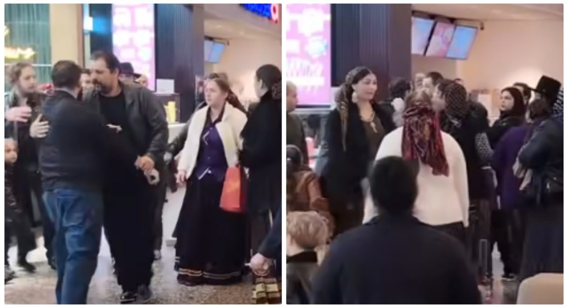 Bătaie între mai multe familii la Iulius Mall Cluj. Bulibașa s-a autosesizat - VIDEO