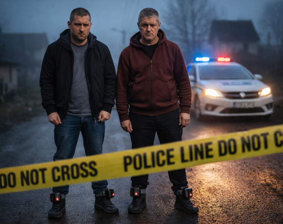 Doi bărbați din Homorod, monitorizați electronic după ce au agresat un tânăr pe o stradă din Mercheașa