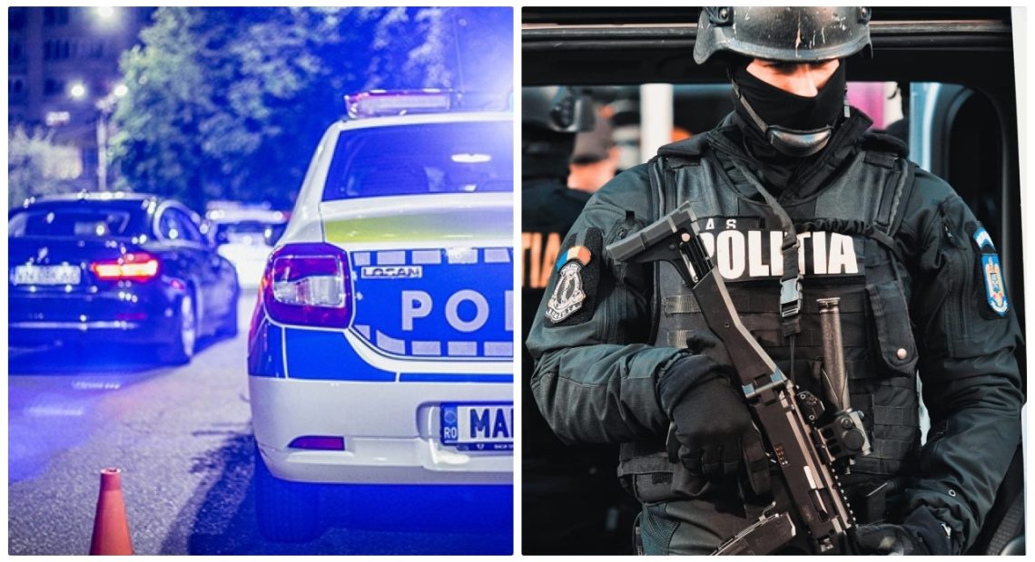 Tânăr de 19 ani, reținut la Lupeni după ce a fugit de poliție. Nu avea permis și conducea o mașină fără numere