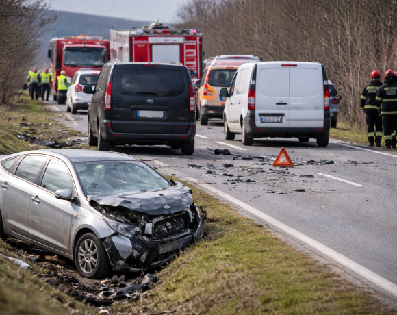 Cetățean american rănit într-un accident la Satu Mare. Depășire periculoasă pe DN19A