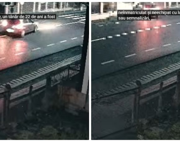 Accident grav la Josenii Bârgăului, Bistrița-Năsăud! Un scuterist a zburat prin aer - VIDEO