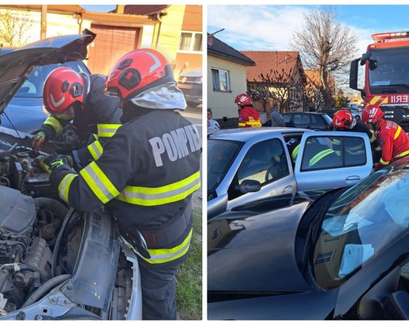 Accident în Sebeș, Alba, pe strada Petrești