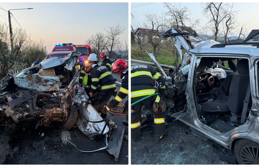 Cum s-a produs accidentul mortal de pe Drumul Național 17, în Cristeștii Ciceului, județul Bistrița-Năsăud